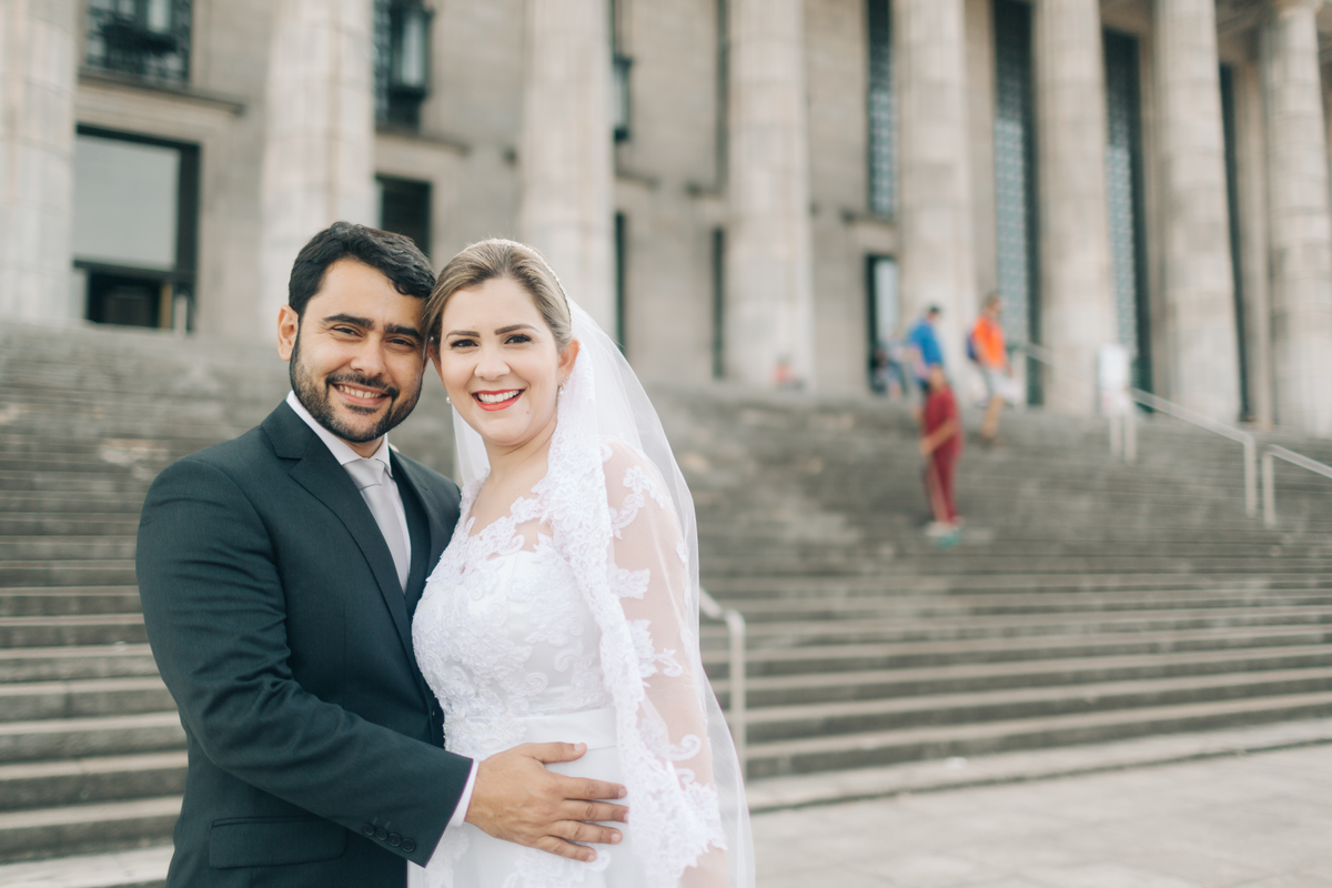 Ensaio de casal em Buenos Aires.