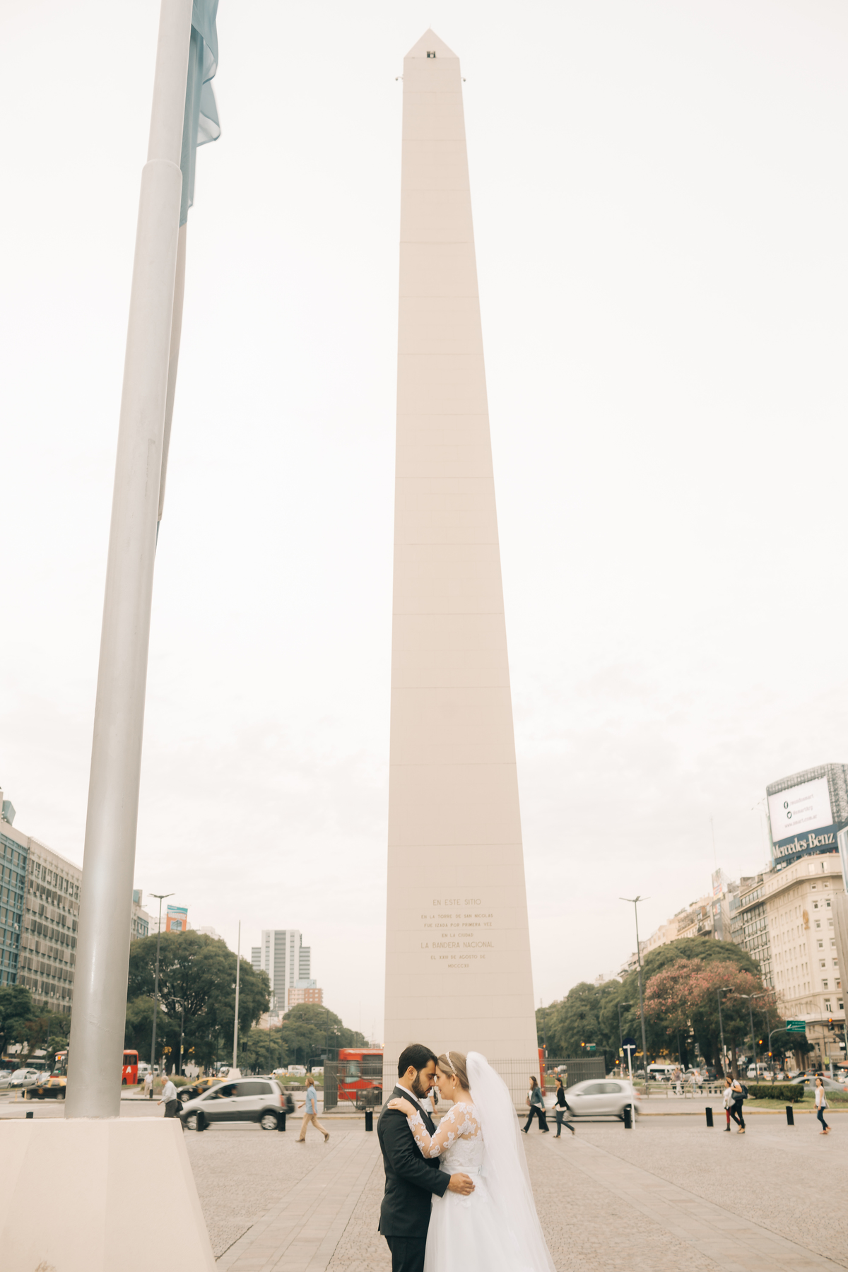 Ensaio de casal em Buenos Aires.