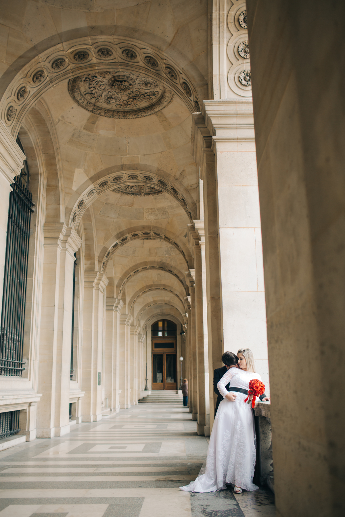 Ensaio de casal em Paris.