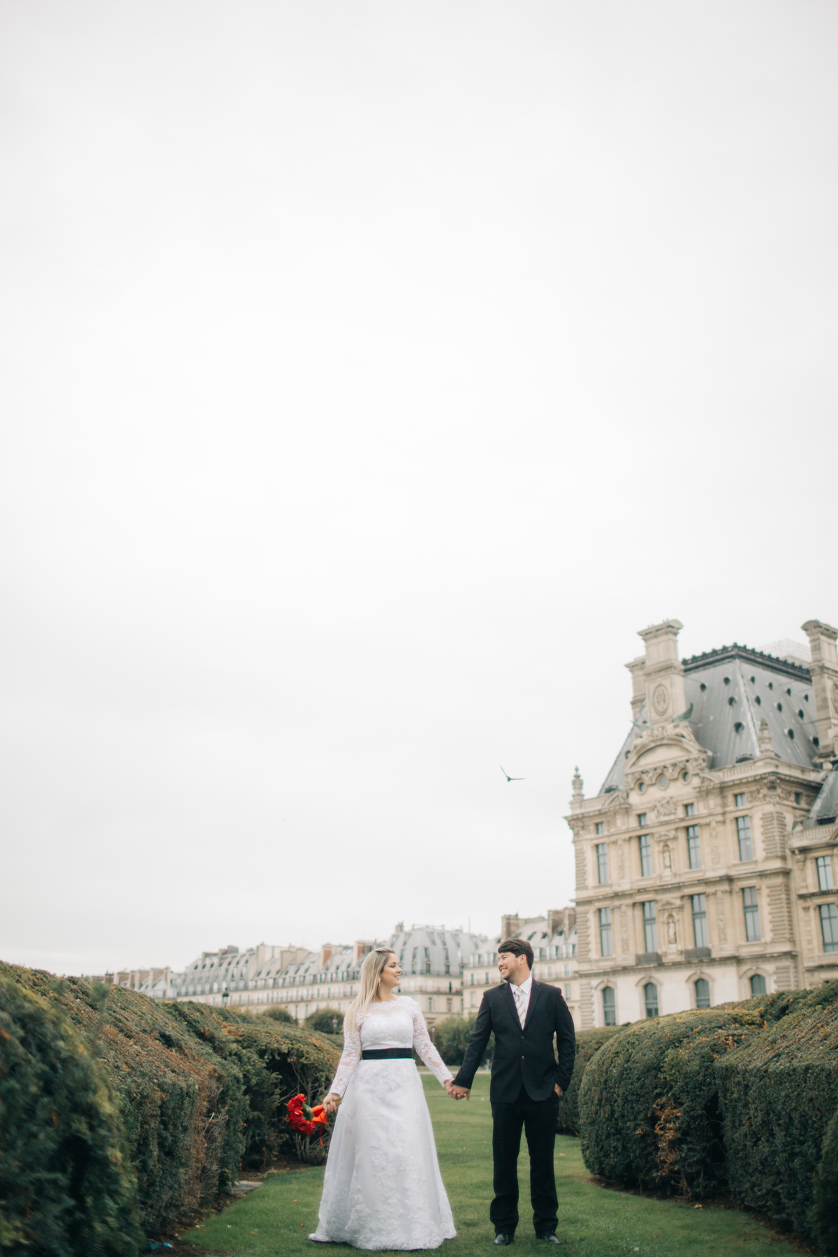 Ensaio de casal em Paris.