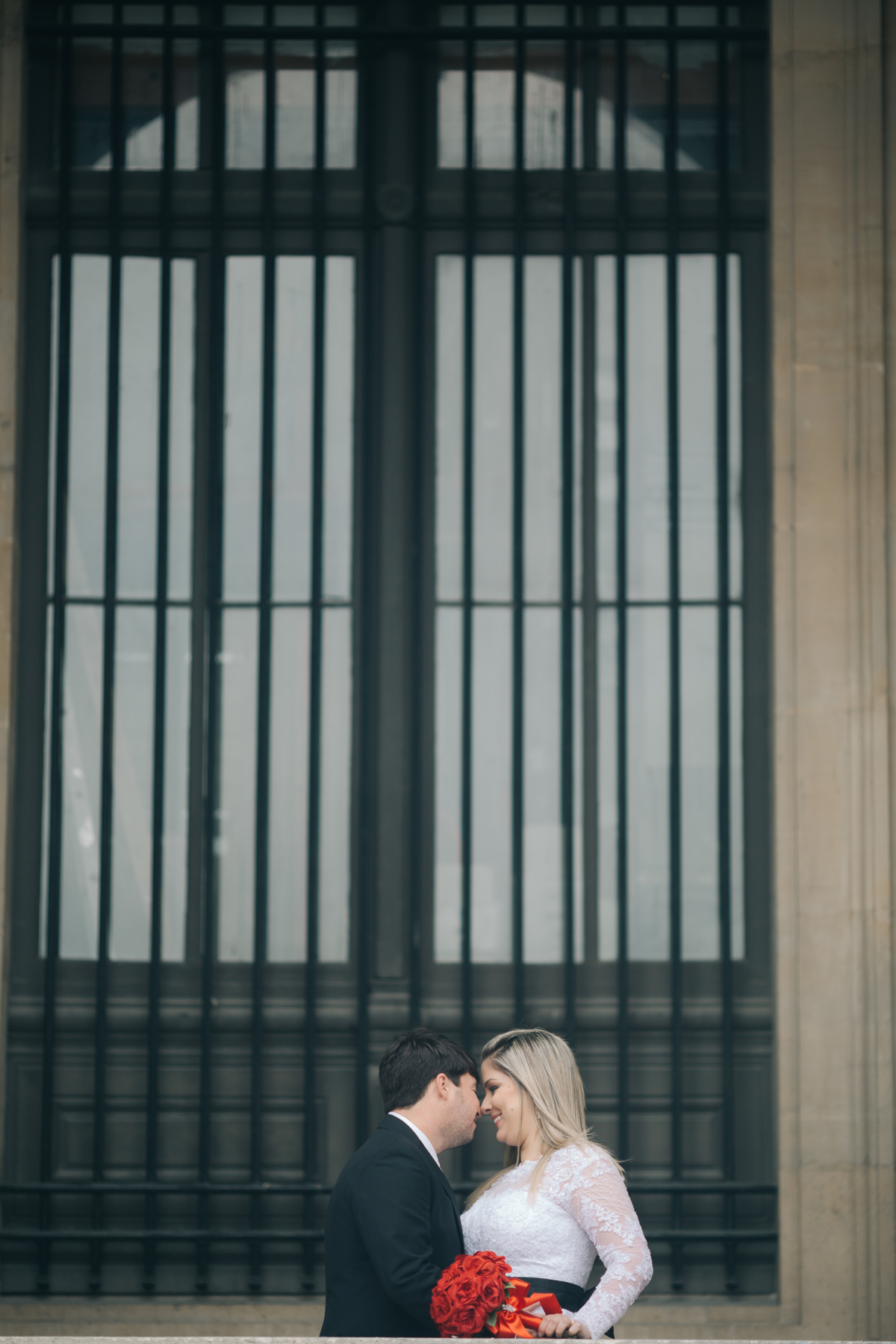 Ensaio de casal em Paris.