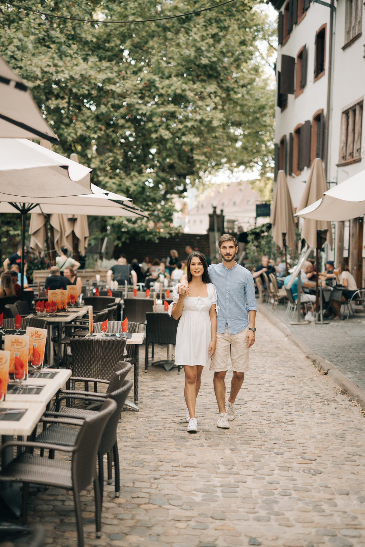 Ensaio de casal em Strasbourg.