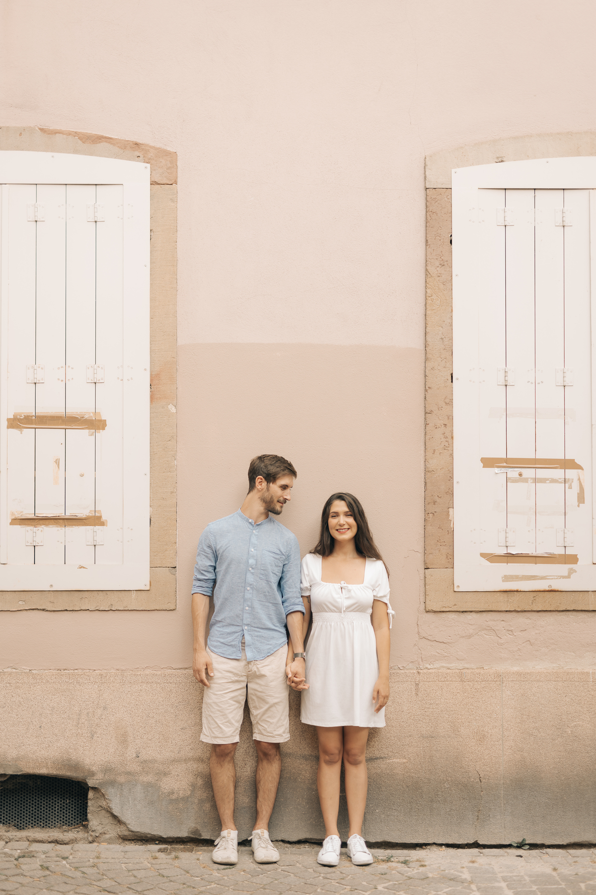 Ensaio de casal em Strasbourg.