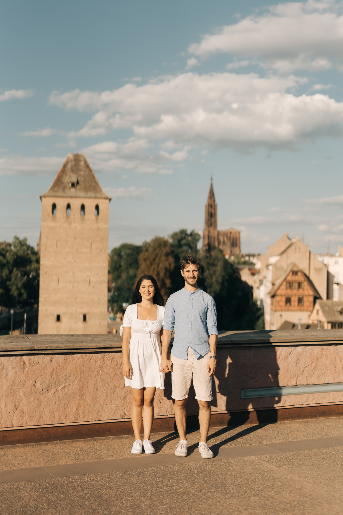 Ensaio de casal em Strasbourg.