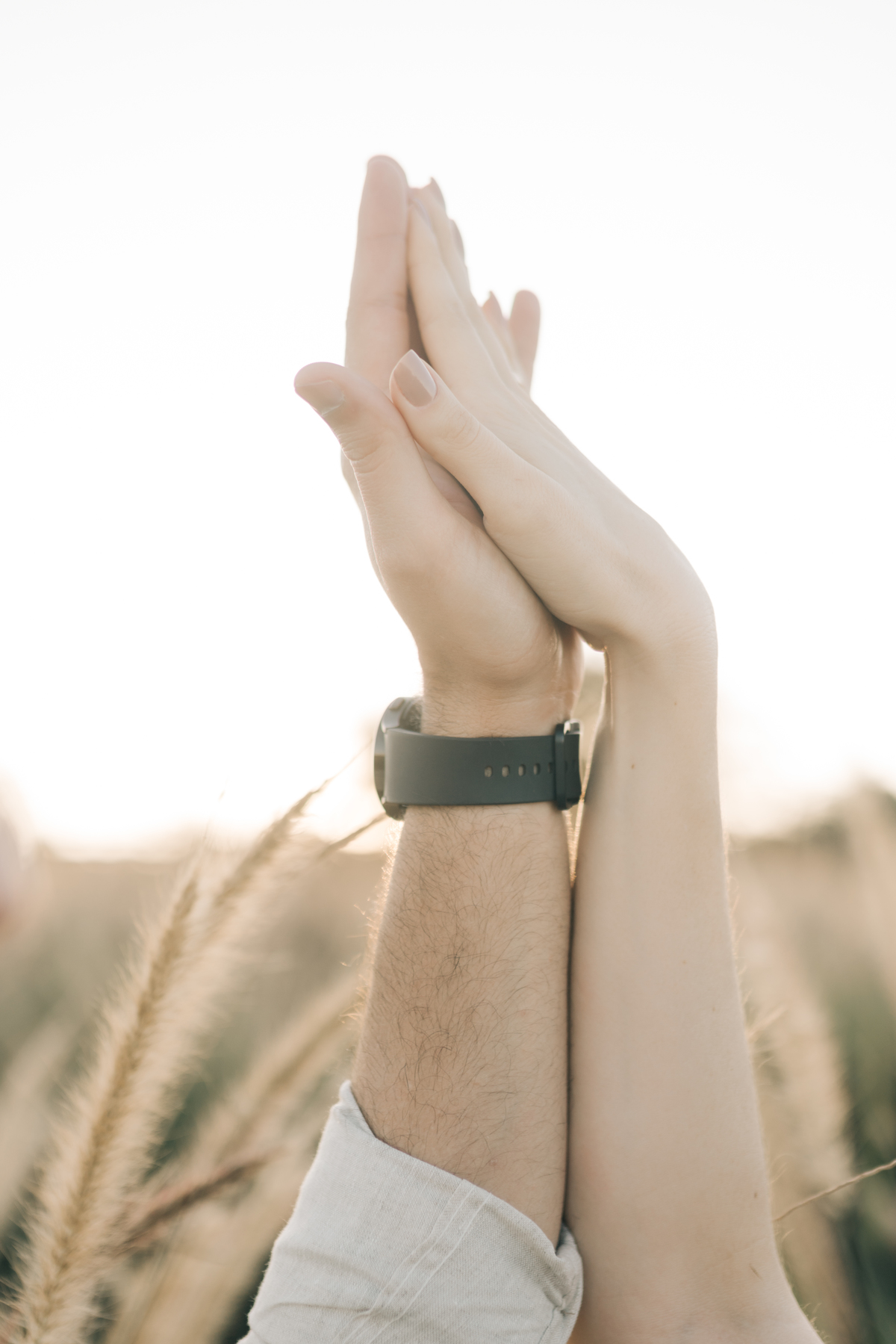 Fotos de casal em Holambra.