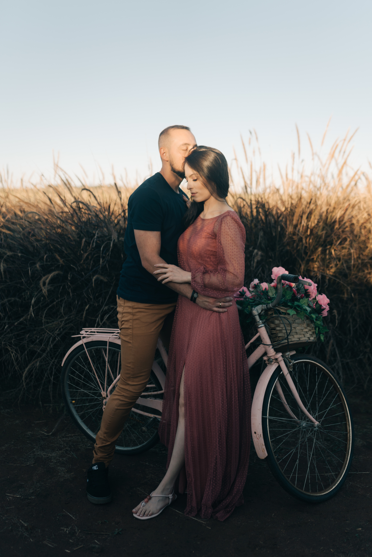 Ensaio de casal em Holambra.
