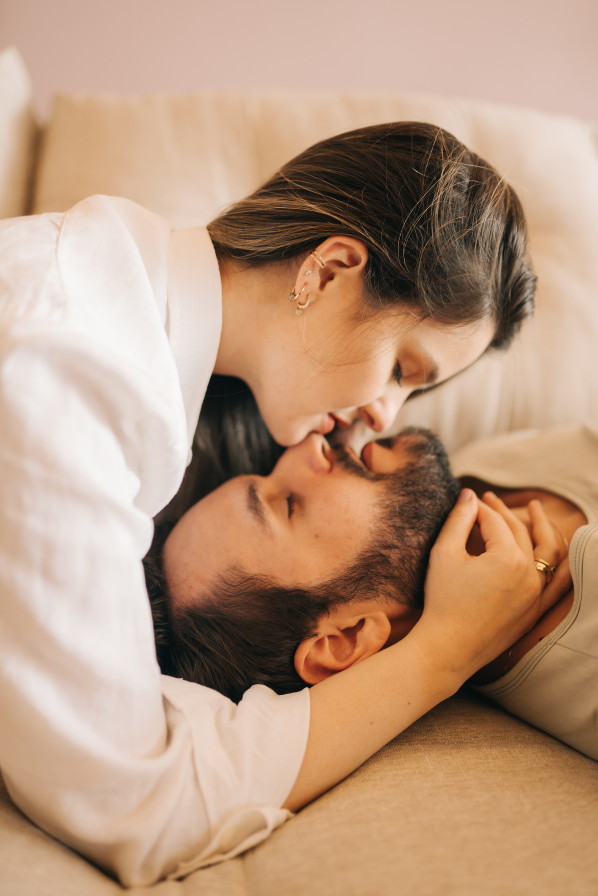 Pré wedding em casa.