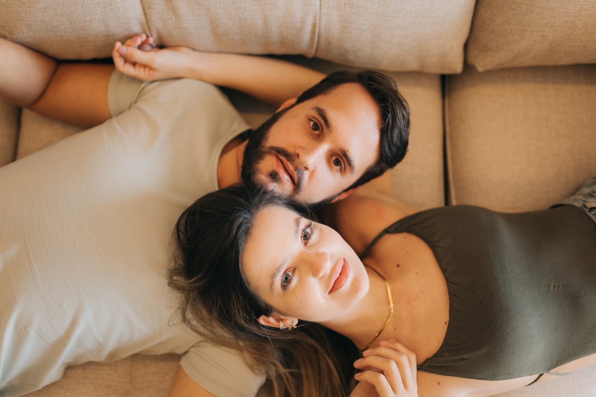 Pré wedding em casa.