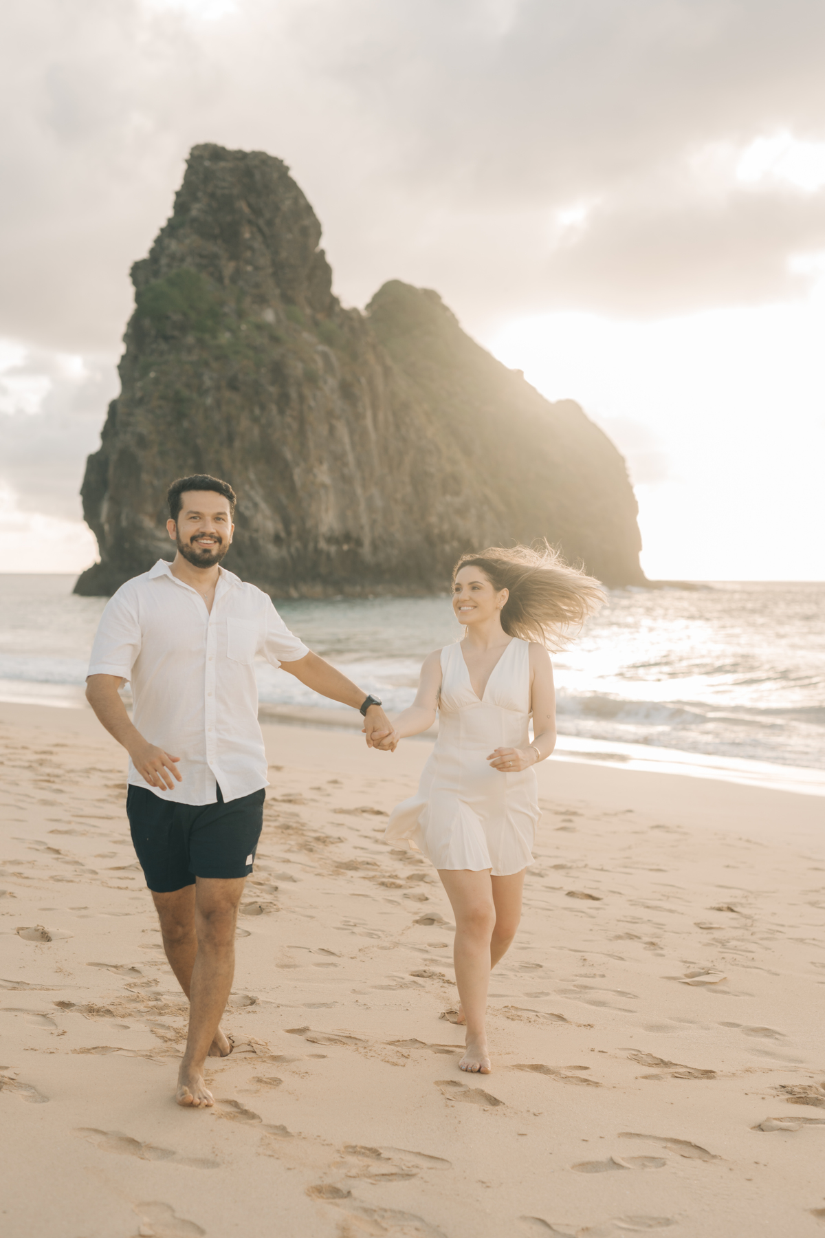 Ensaio pré wedding em Fernando de Noronha.