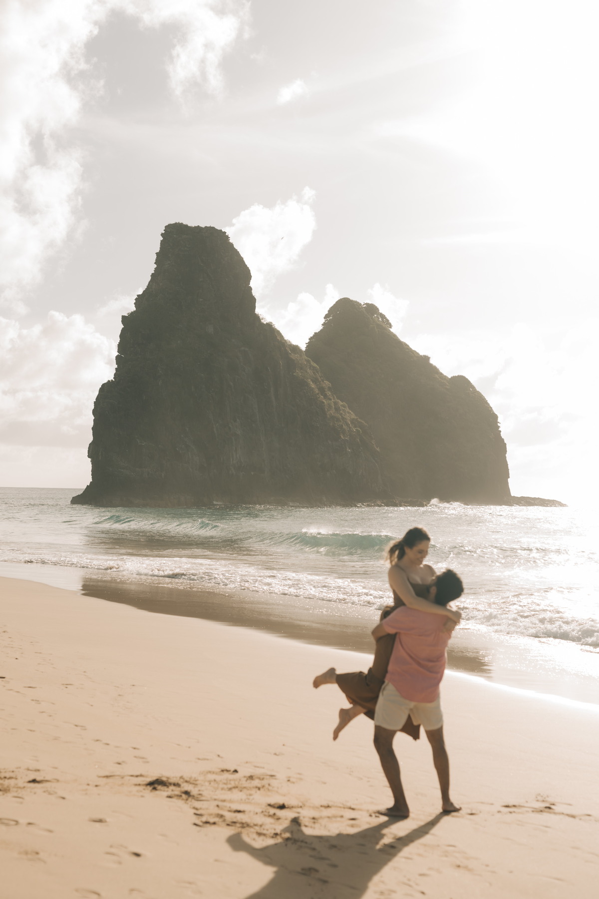 Ensaio pré wedding em Fernando de Noronha.