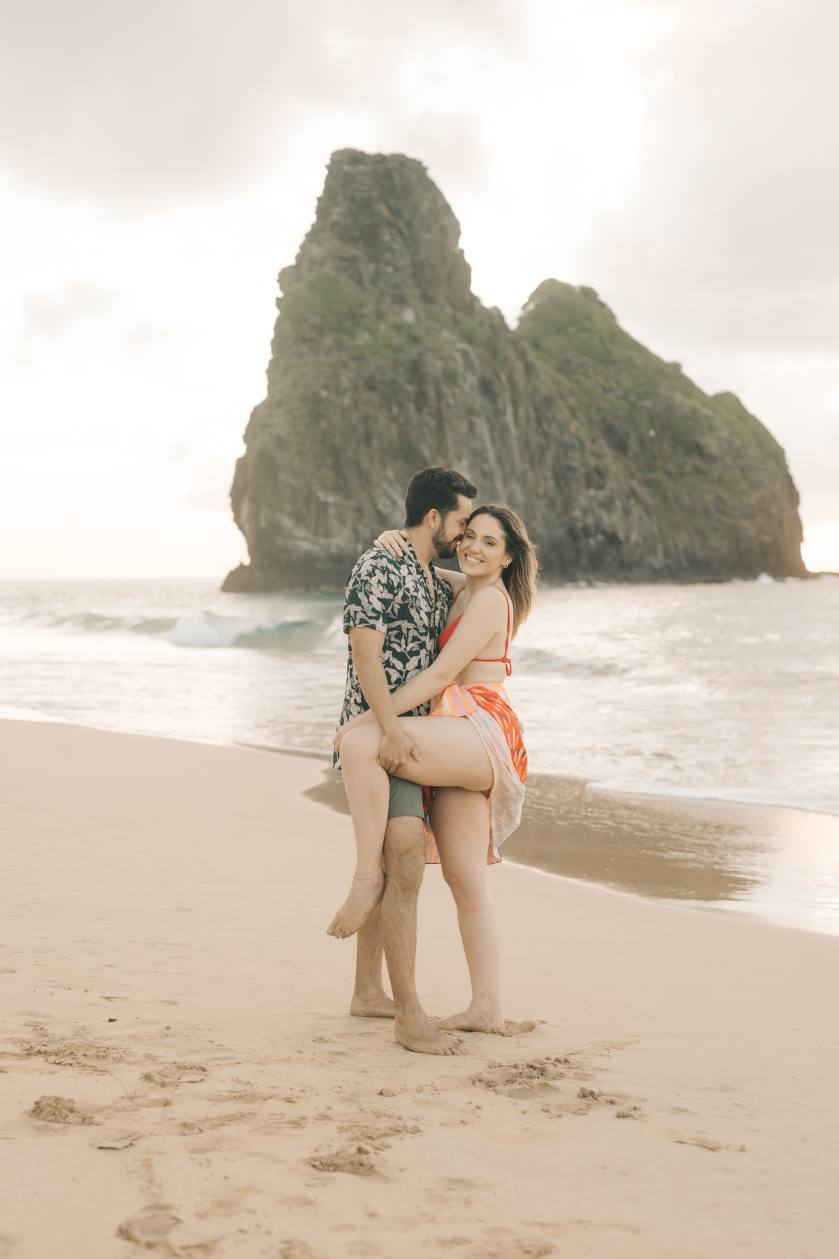 Ensaio pré wedding em Fernando de Noronha.