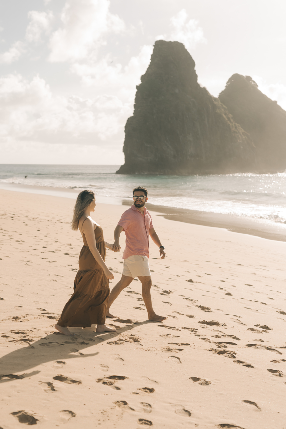 Ensaio pré wedding em Fernando de Noronha.