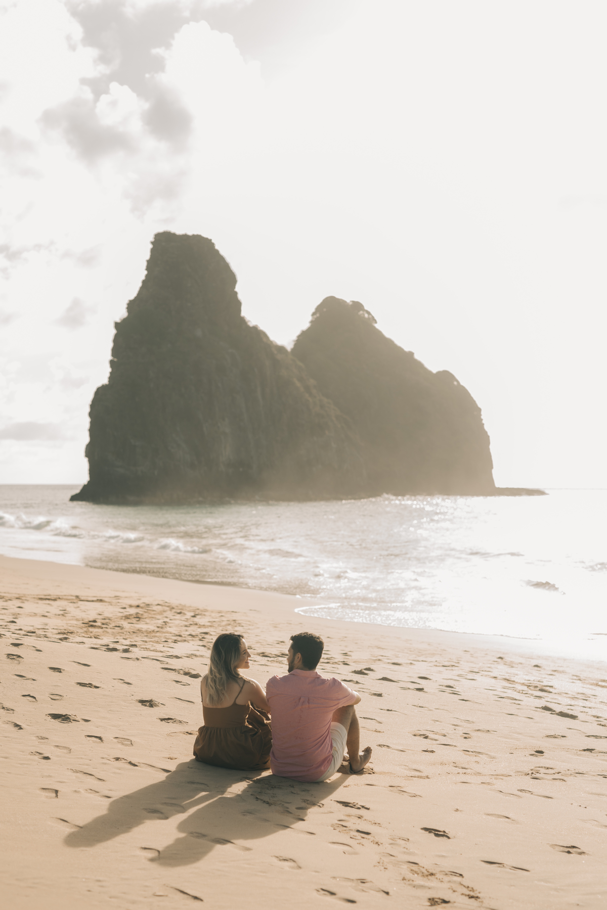Ensaio pré wedding em Fernando de Noronha.