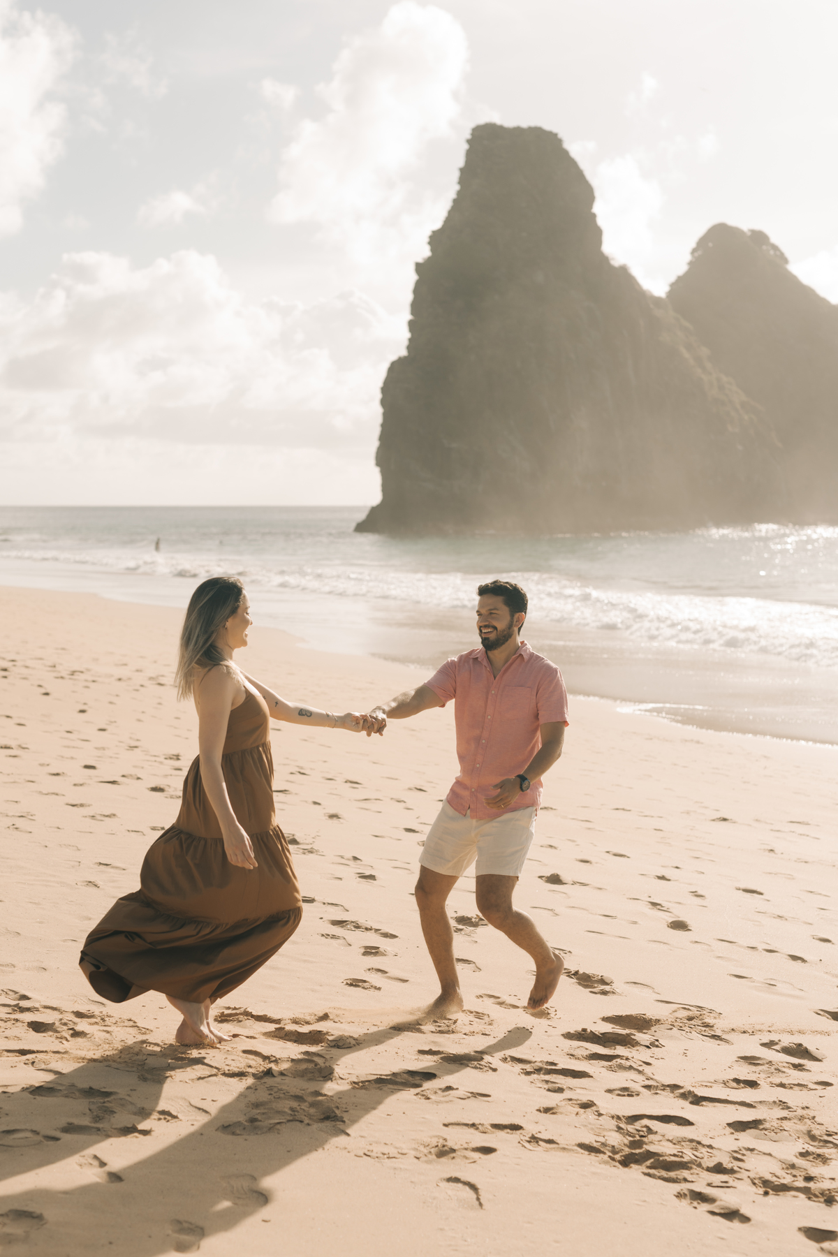 Ensaio pré wedding em Fernando de Noronha.