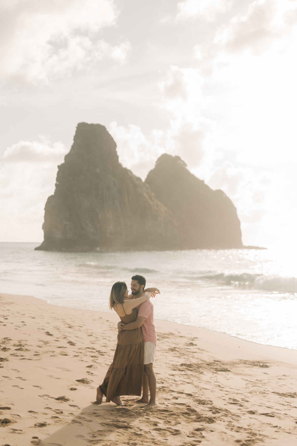 Ensaio pré wedding em Fernando de Noronha.