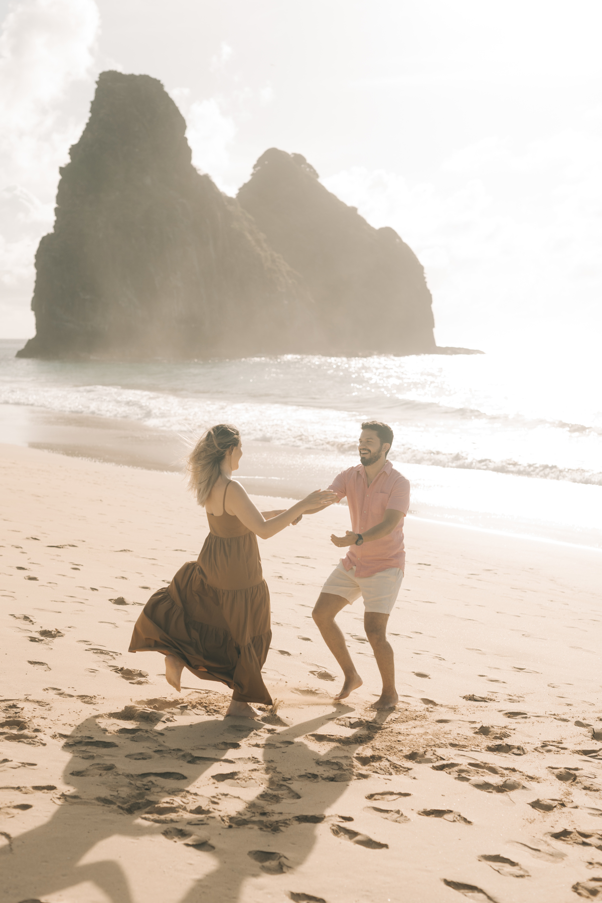 Ensaio pré wedding em Fernando de Noronha.