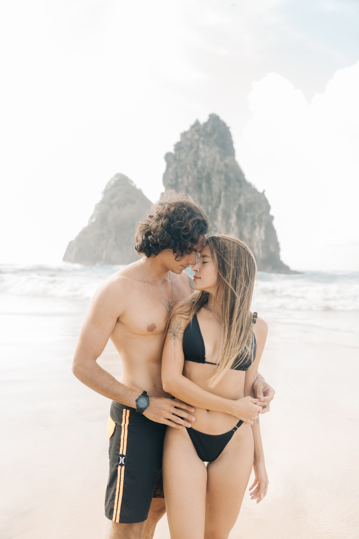 Ensaio pré casamento em Noronha