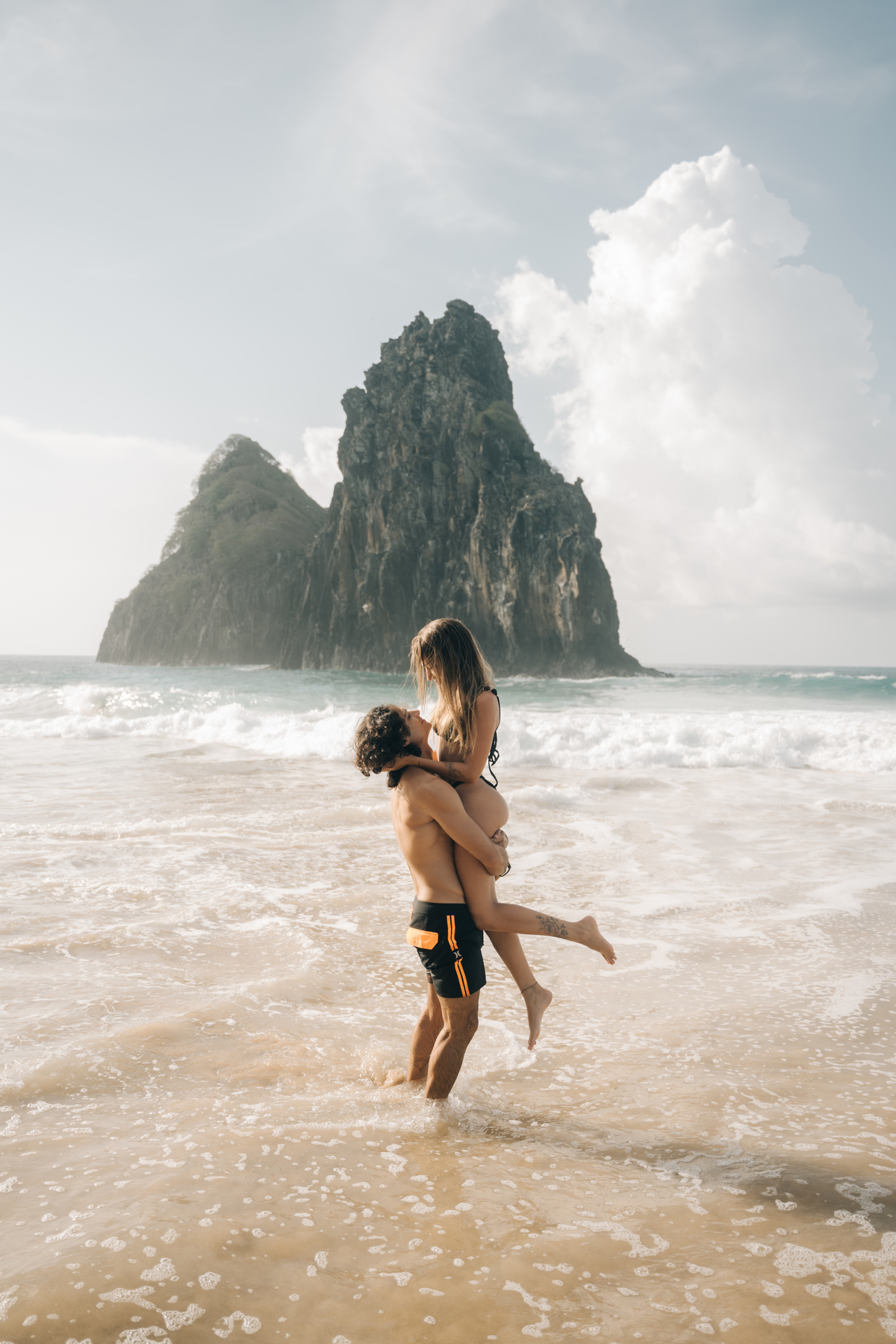 Ensaio pré casamento em Noronha