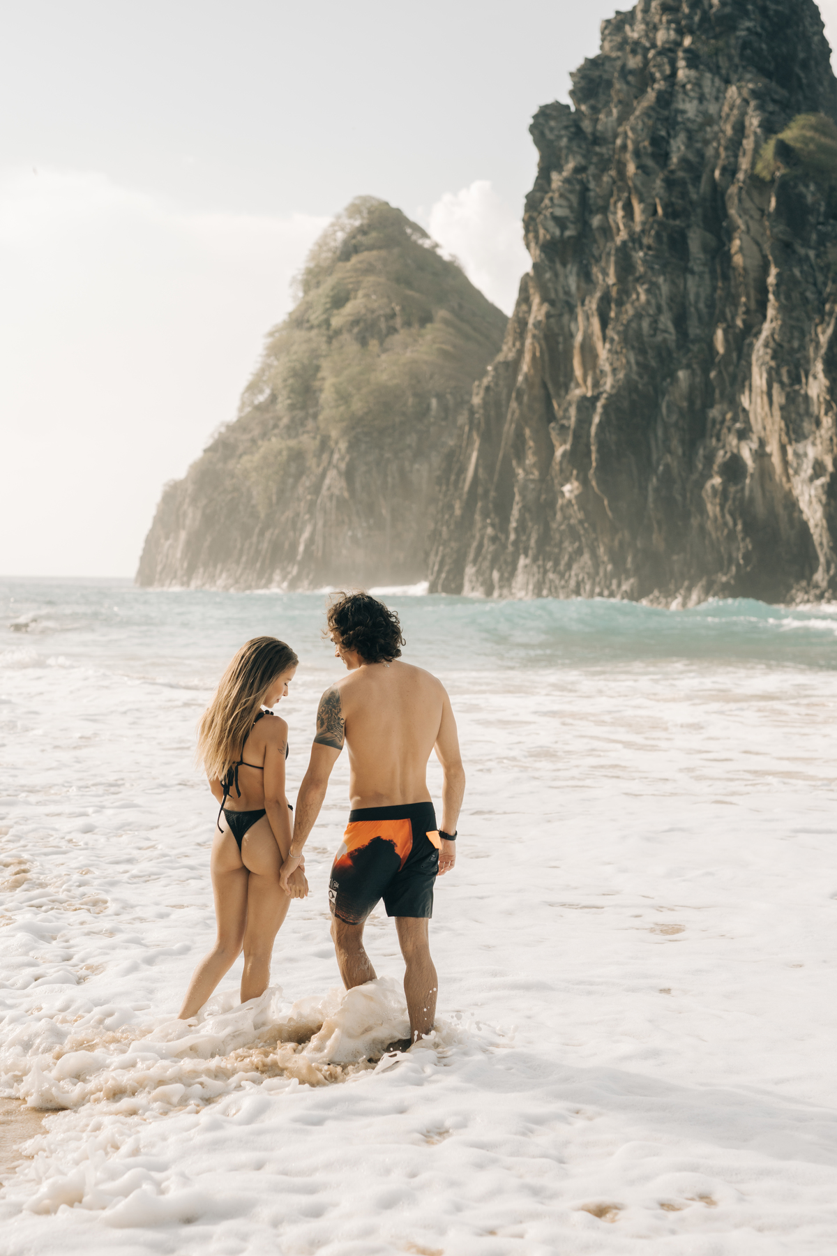 Ensaio pré casamento em Noronha