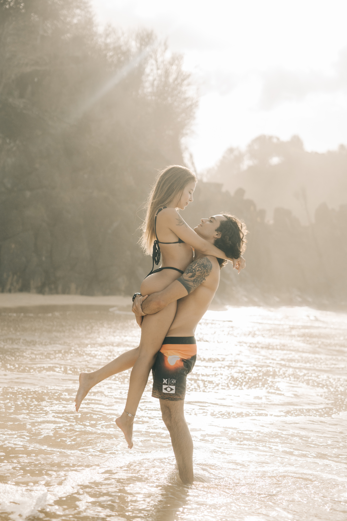 Ensaio pré casamento em Noronha