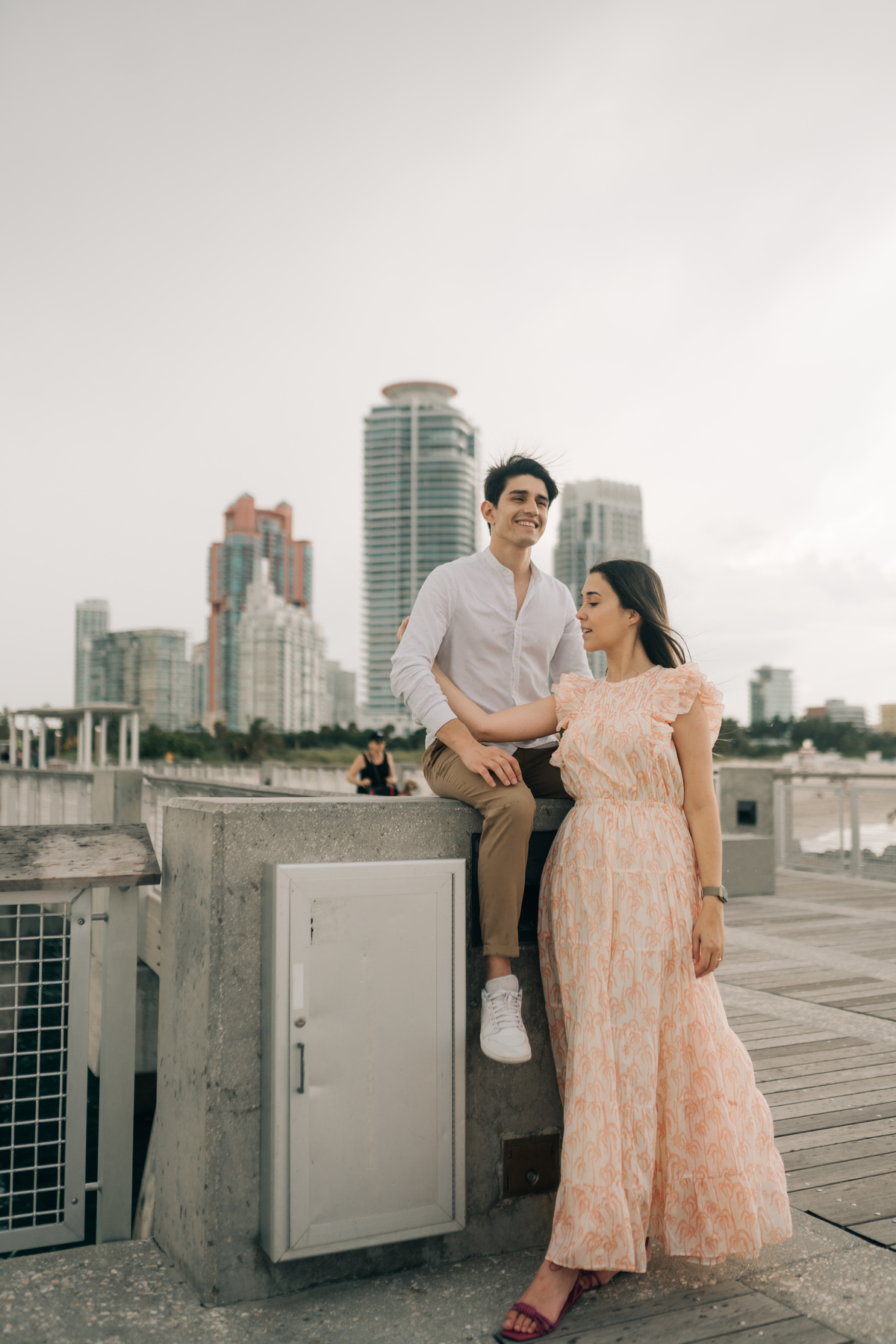 Ensaio de casal em Miami.