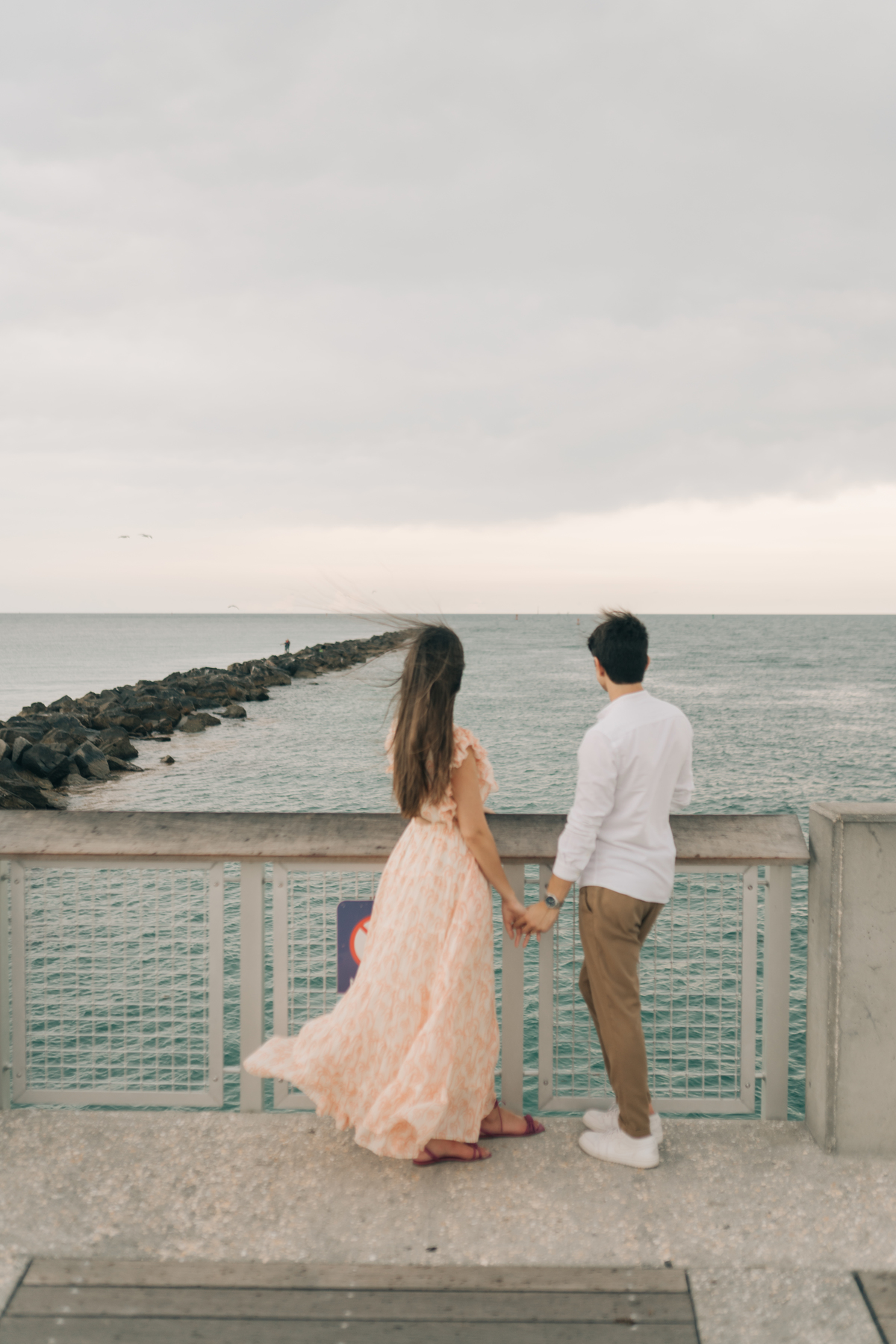 Ensaio de casal em Miami.