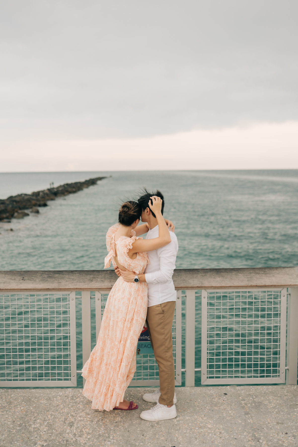 Ensaio de casal em Miami.