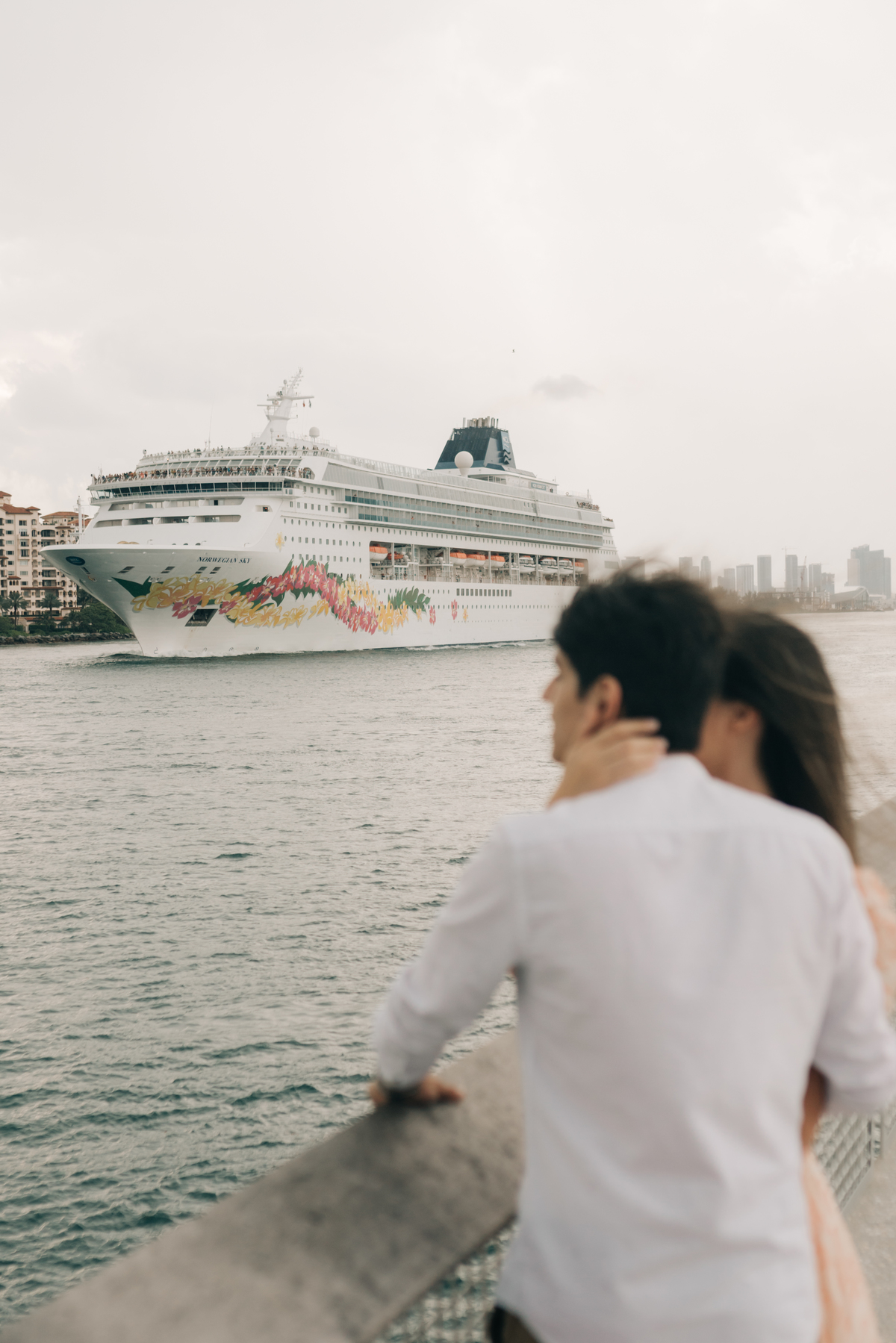 Ensaio de casal em Miami.