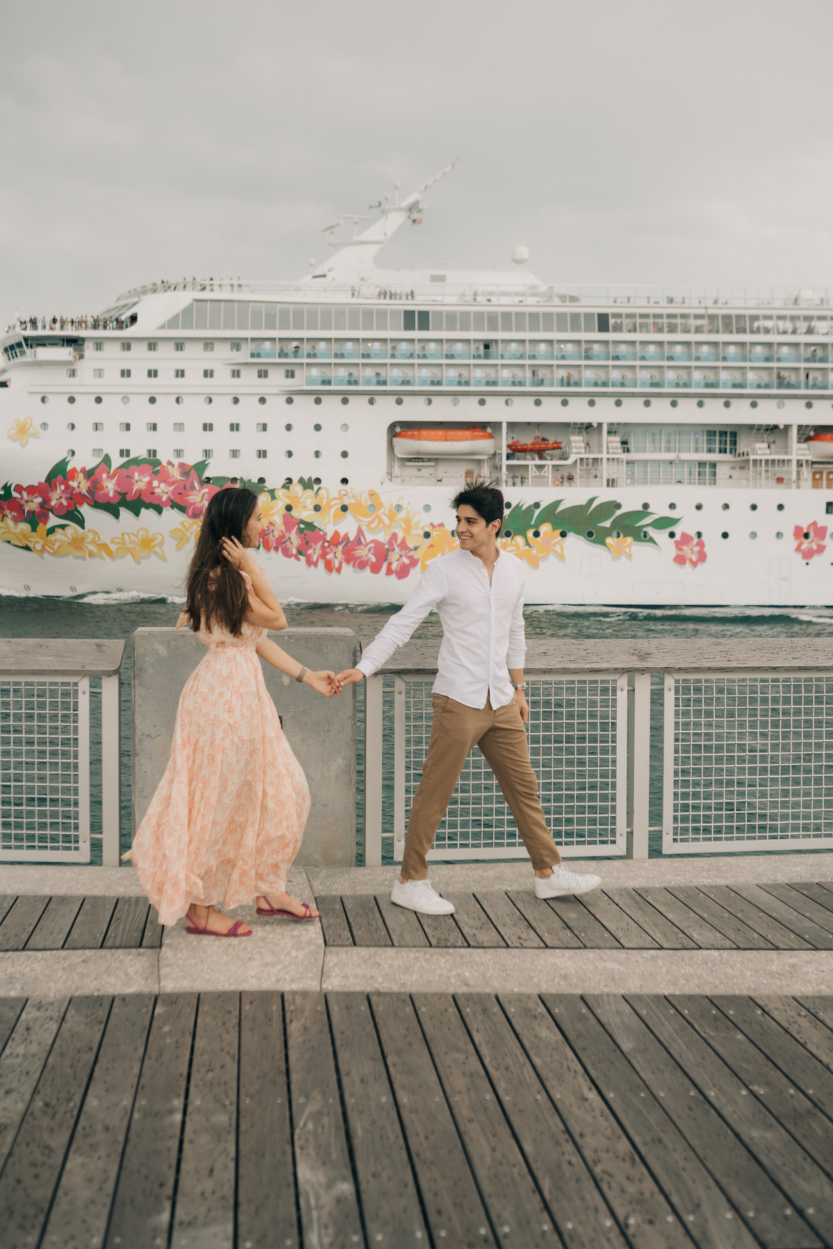 Ensaio de casal em Miami.