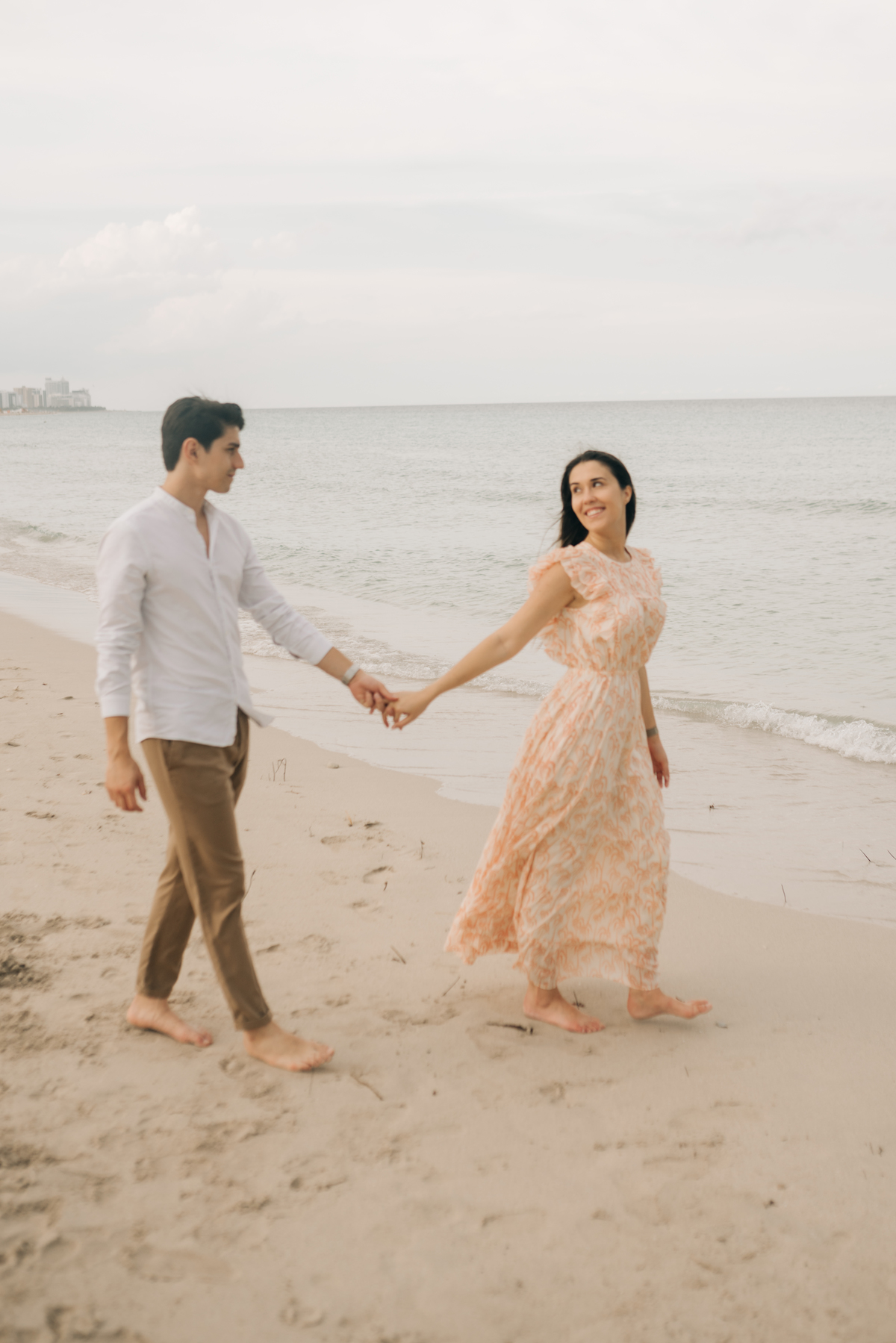 Ensaio de casal em Miami.