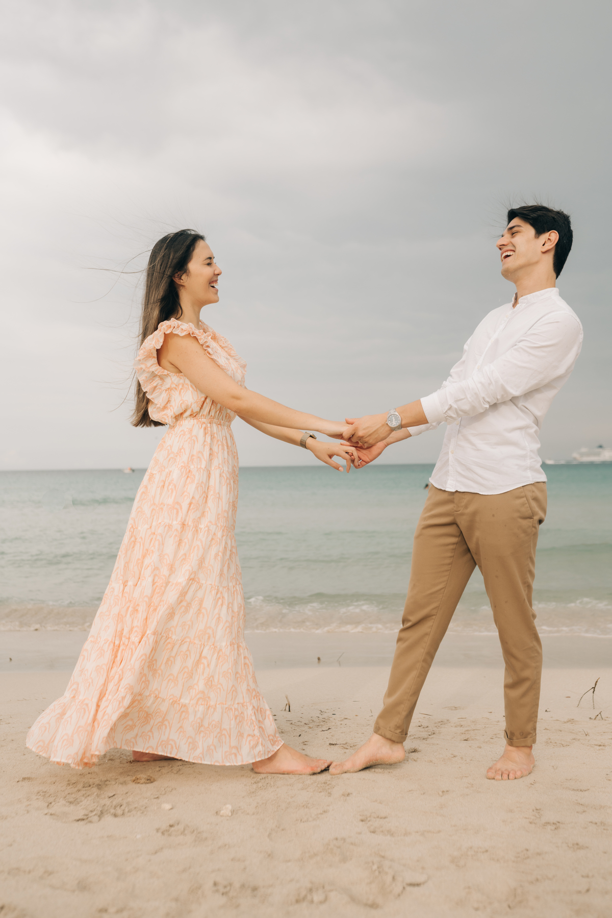 Ensaio de casal em Miami.