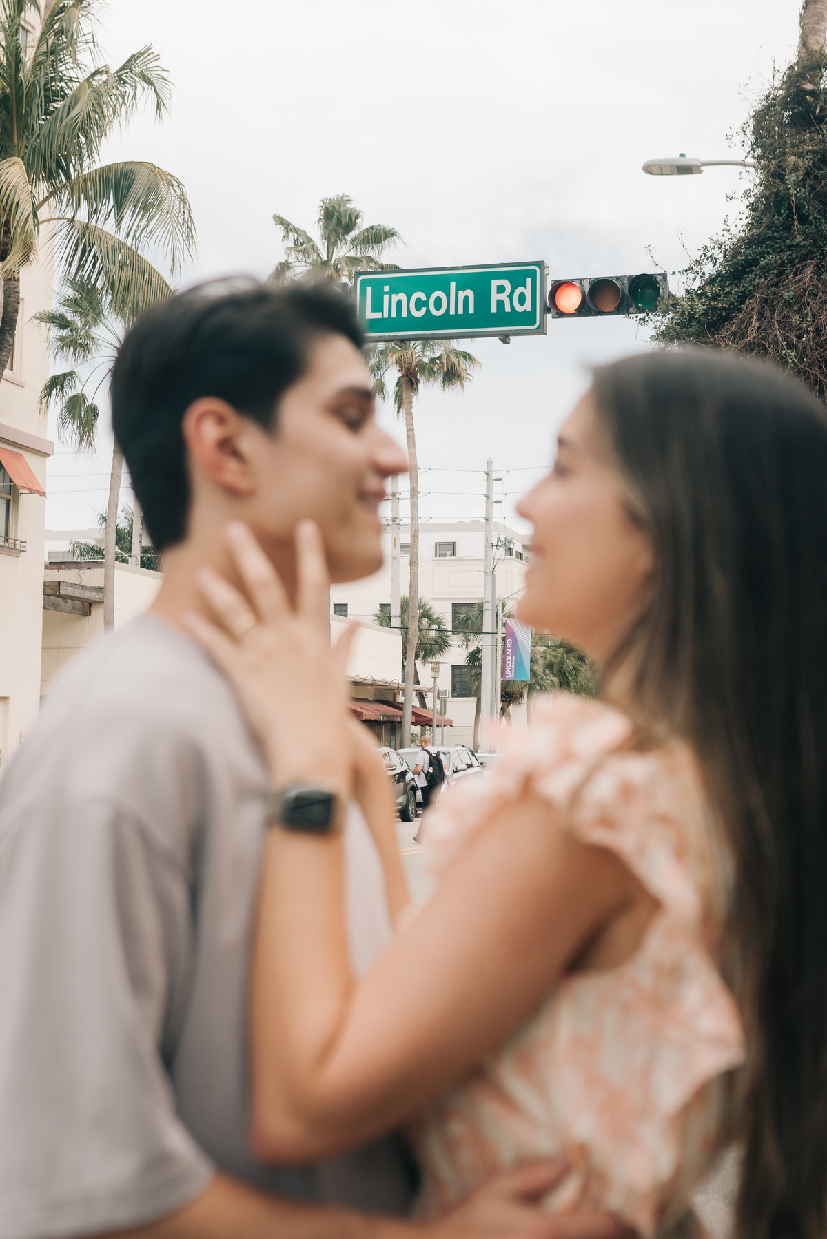 Ensaio de casal em Miami.