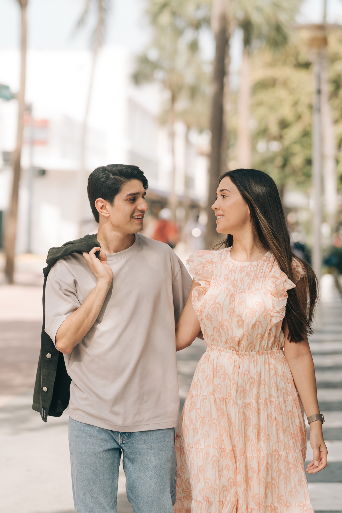 Ensaio de casal em Miami.