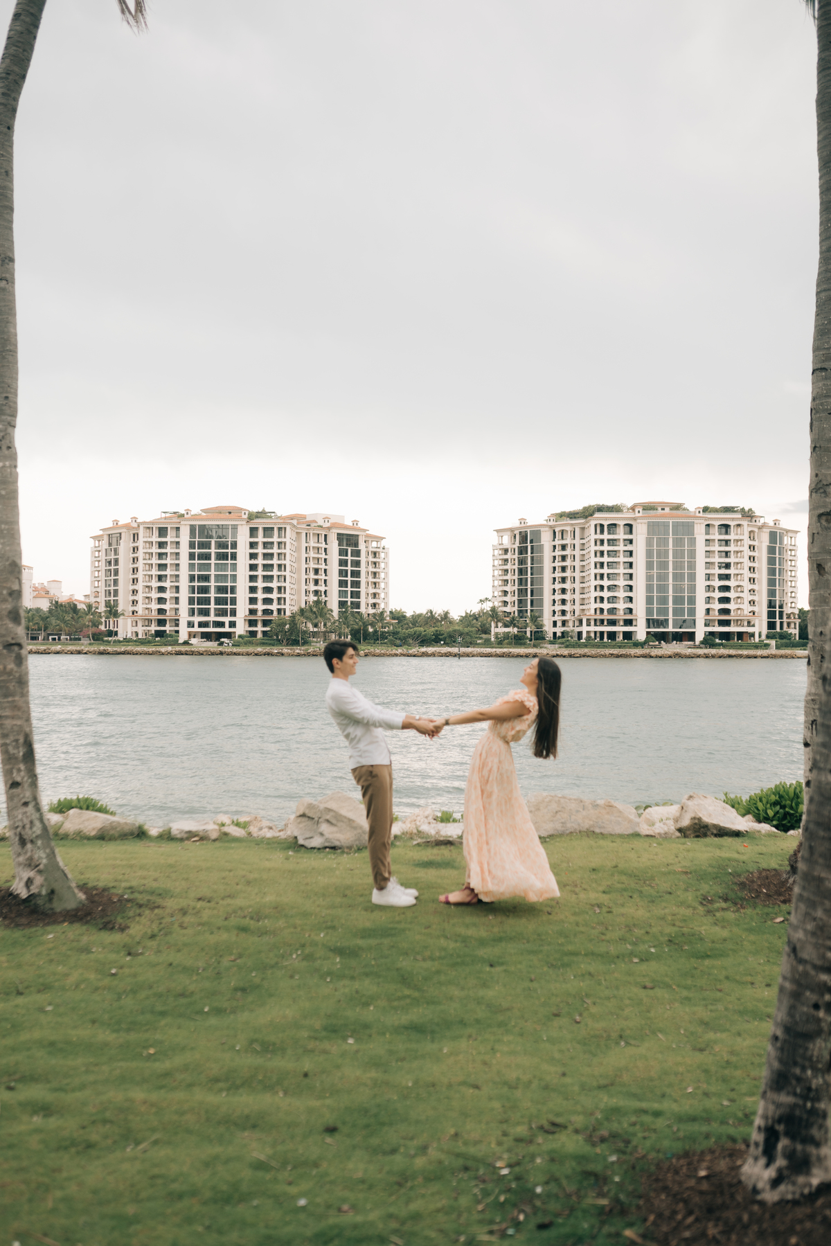 Ensaio de casal em Miami.