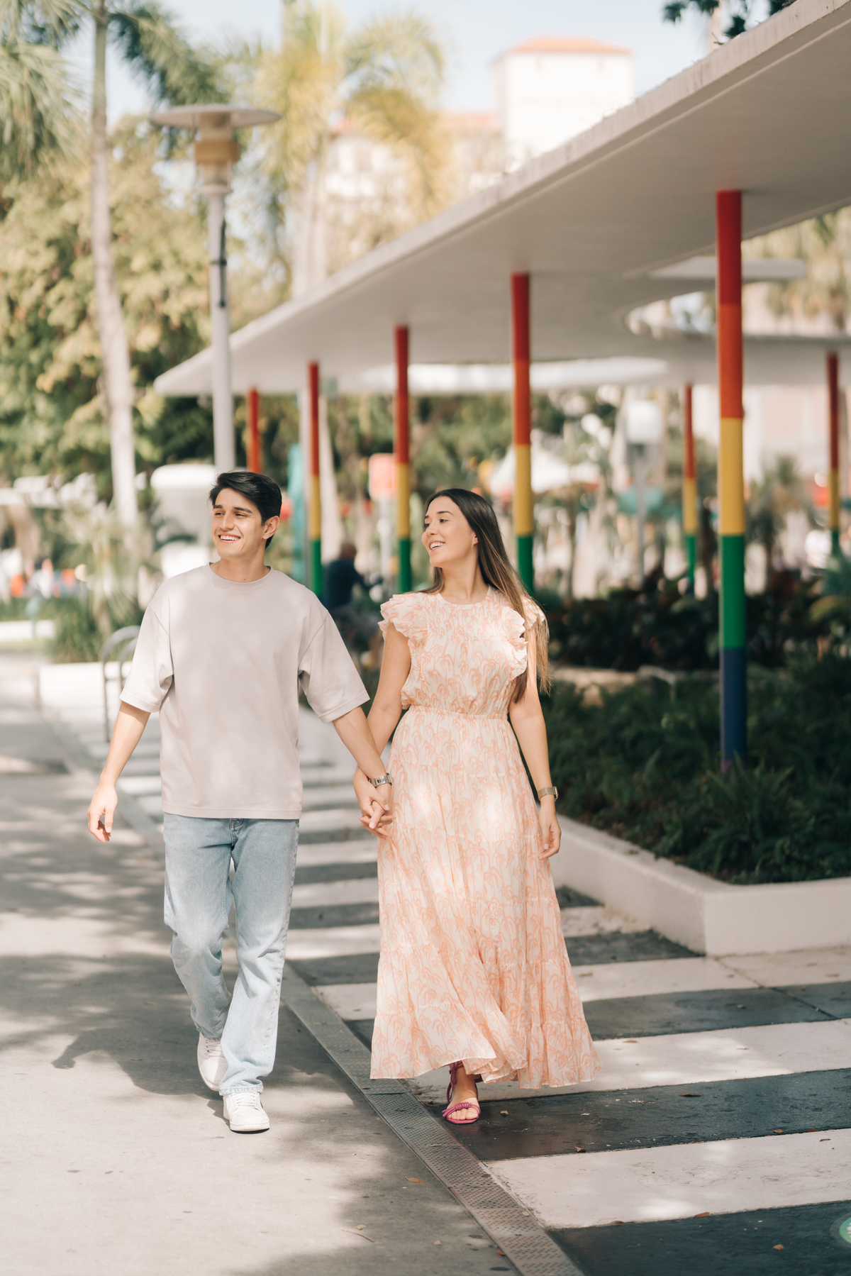 Ensaio de casal em Miami.