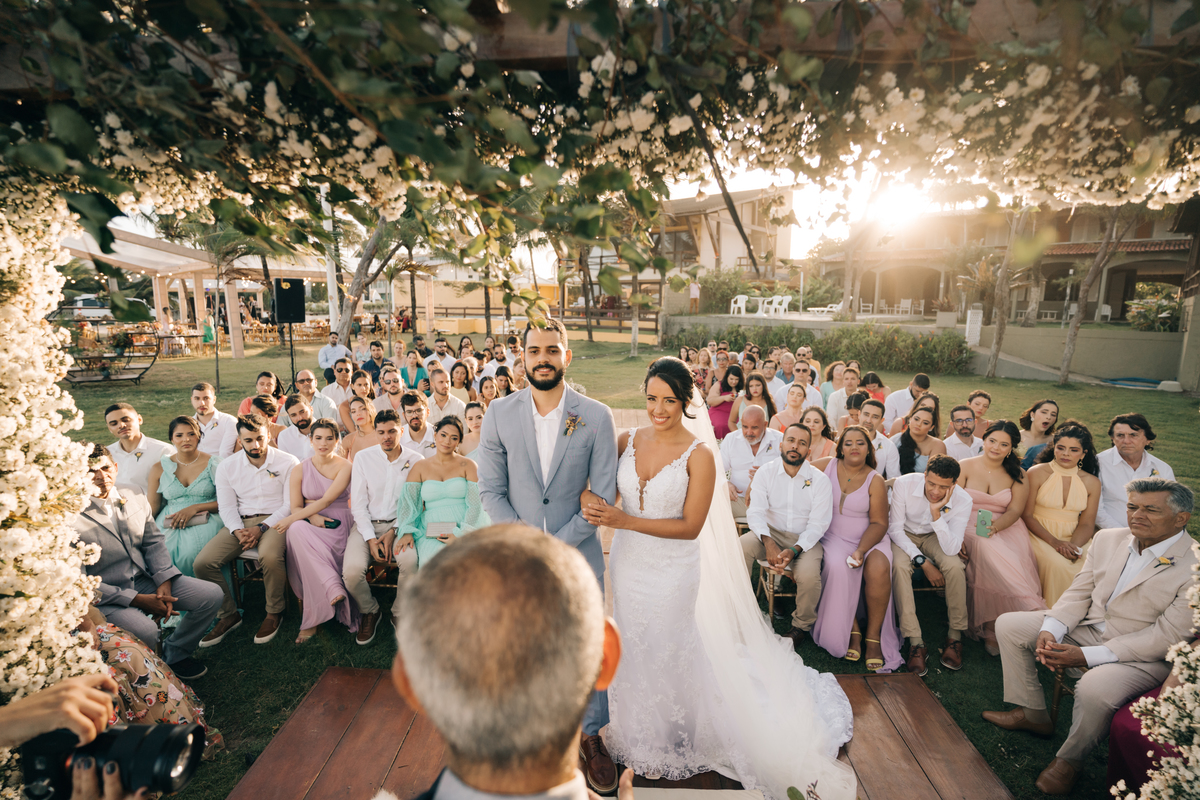 Casamento em Tamandaré.