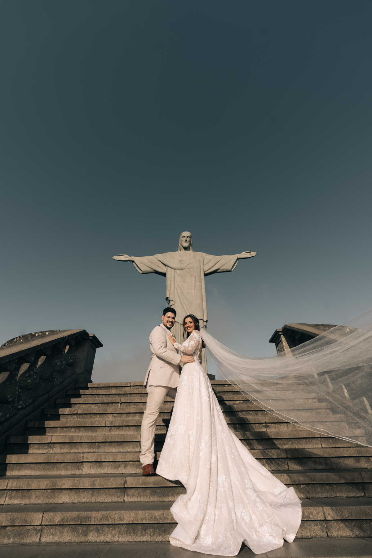 Casamento no Cristo Redentor.