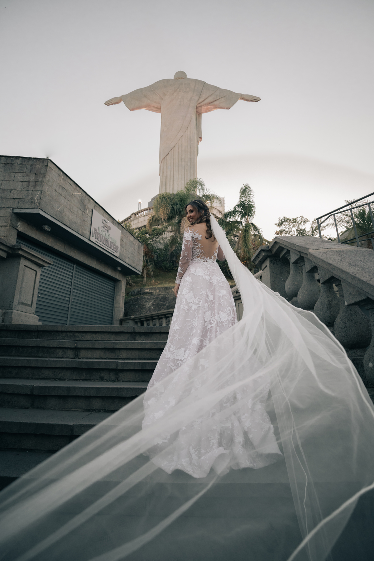 Casamento no Cristo Redentor.