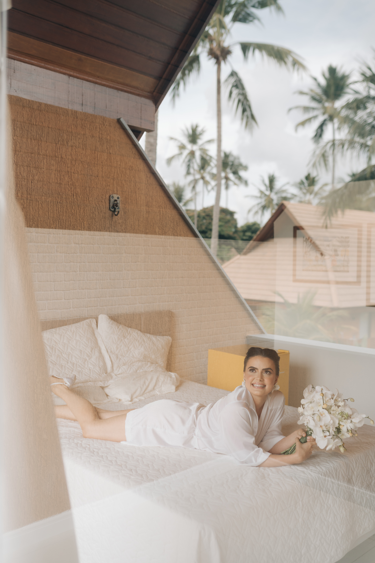 Making of de noiva em Carneiros.