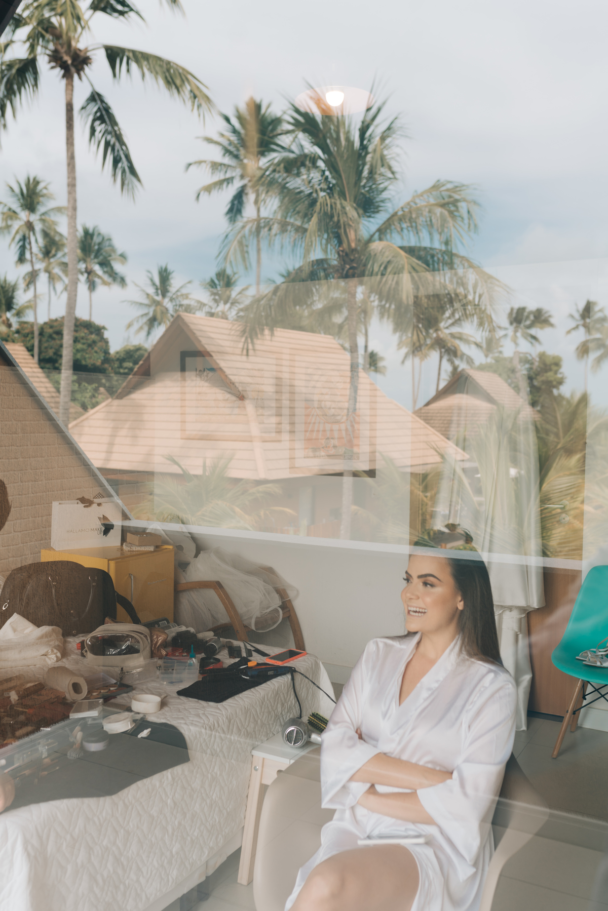 Making of da noiva em Tamandaré.