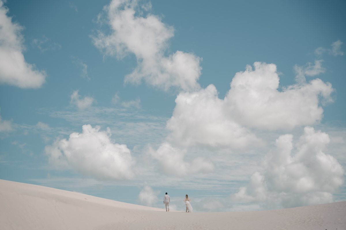 Ensaio de casal nos lençóis Maranhense.