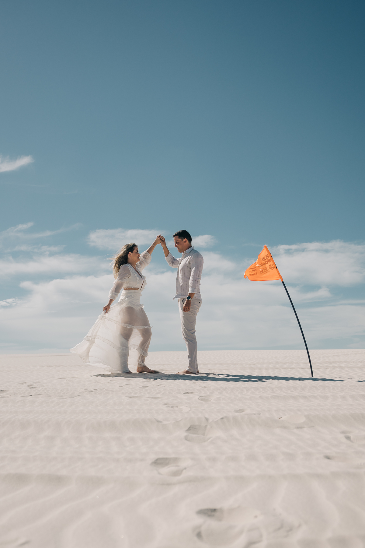 Ensaio de casal nos lençóis Maranhense.