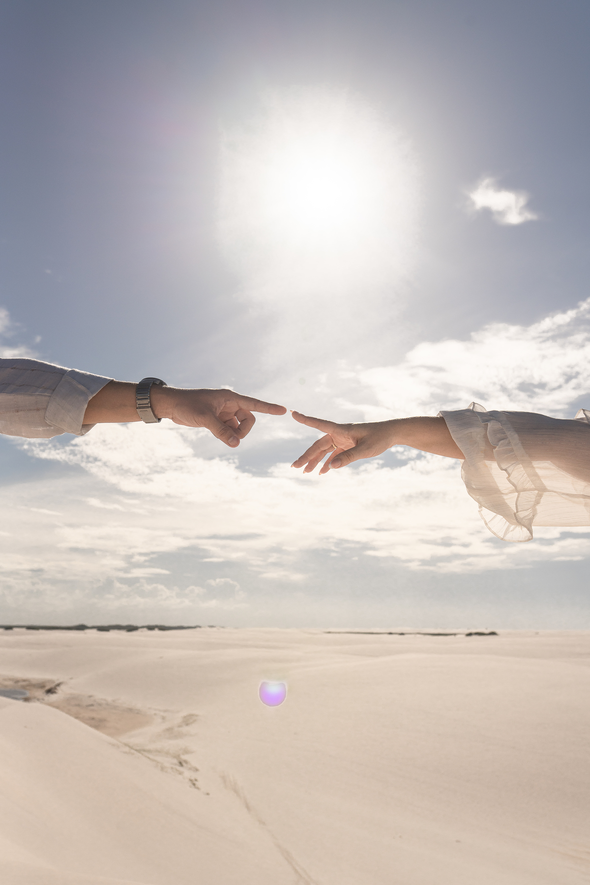 Ensaio de casal nos lençóis Maranhense.
