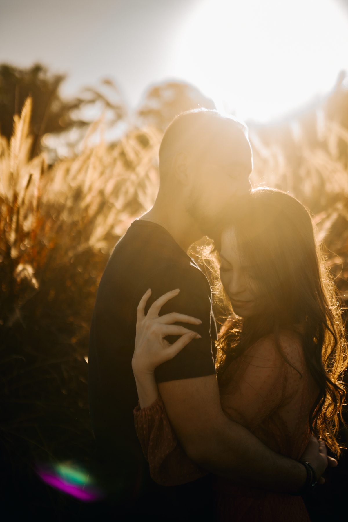 Ensaio de casal em Holambra.