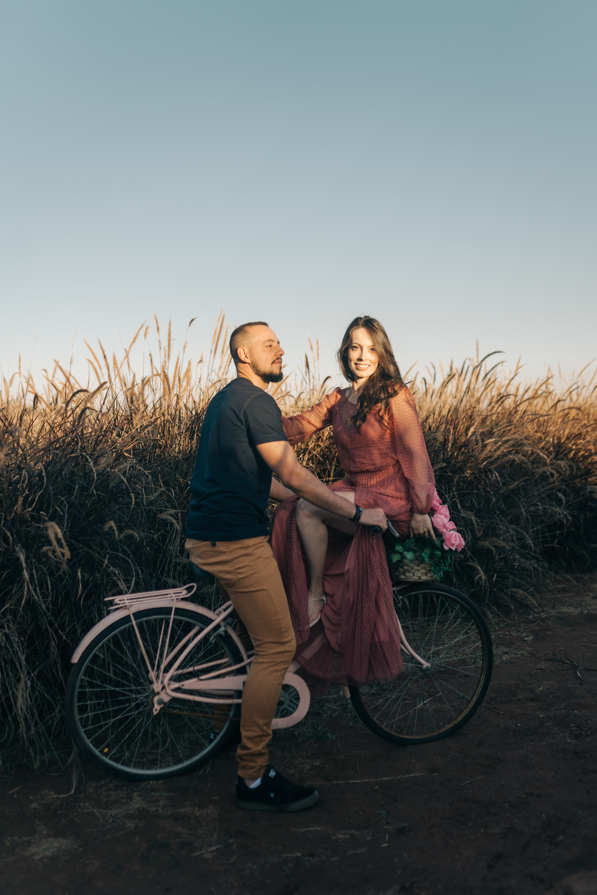 Ensaio de casal em Holambra.