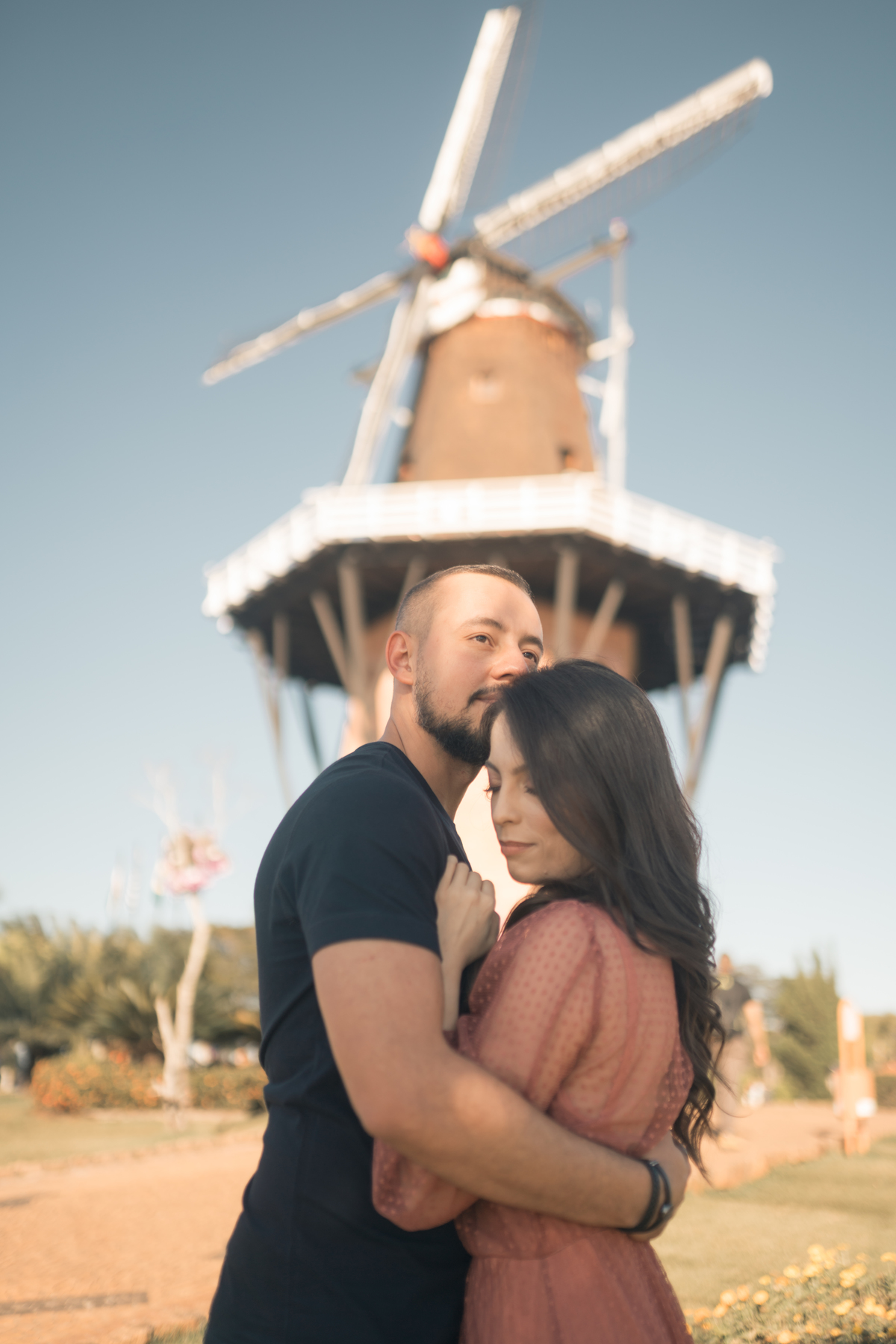 Ensaio de casal em Holambra.