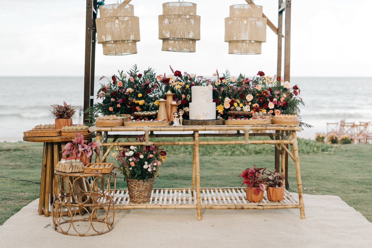 decoração de casamento em Tamandaré