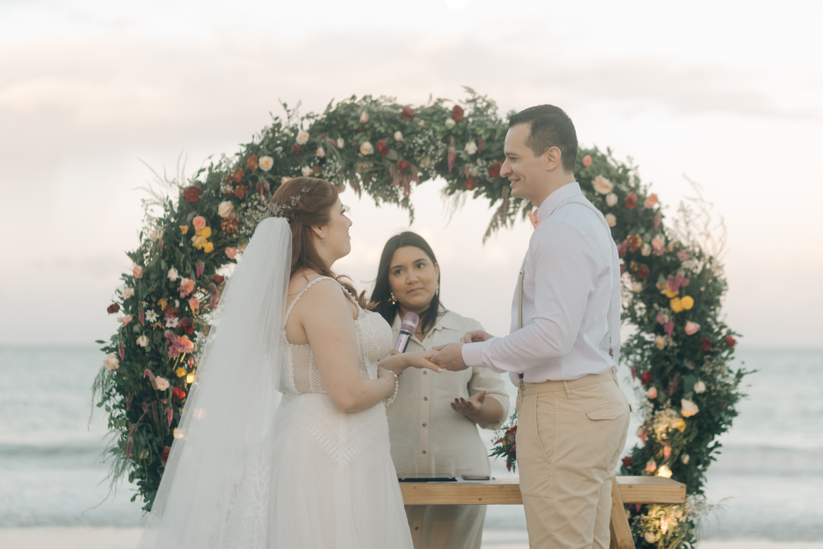 Casamento em Tamandaré.
