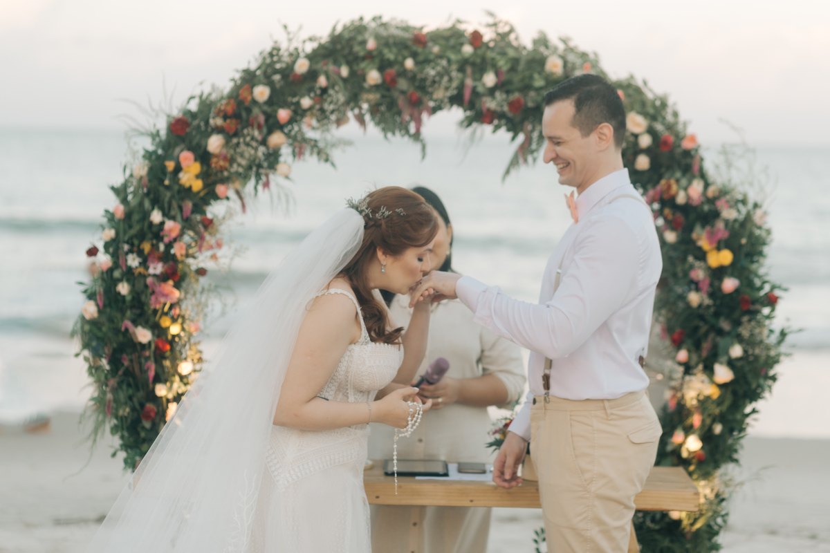 Casamento em Tamandaré.