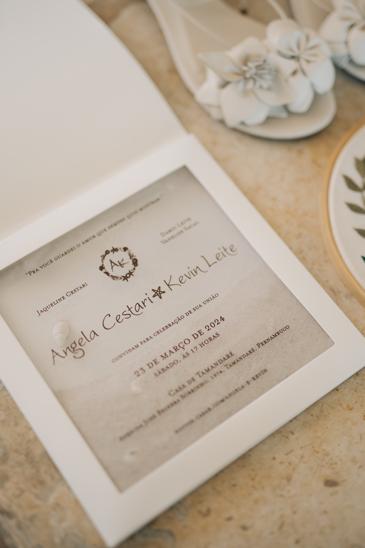 Casamento em Tamandaré.